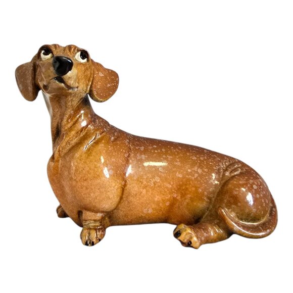 Kitty's Kennel Dachshund Weiner Dog Figurine "Ginger" 3.25" Long - Picture 3 of 10
